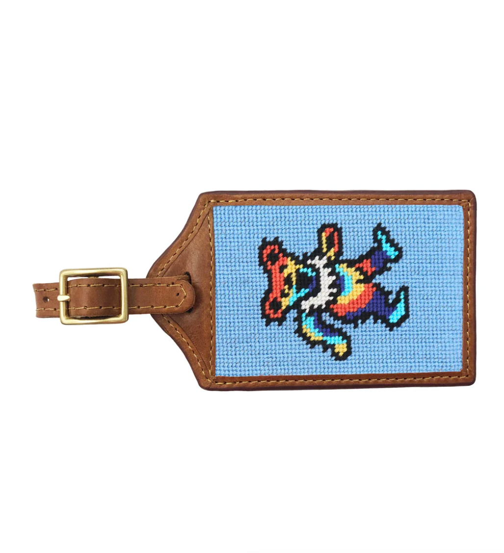 Needlepoint Luggage Tag