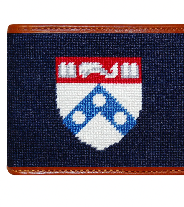 SMATHERS Needlepoint Credit Card Wallet