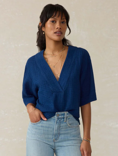 Women's Dune Cotton Gauze Popover