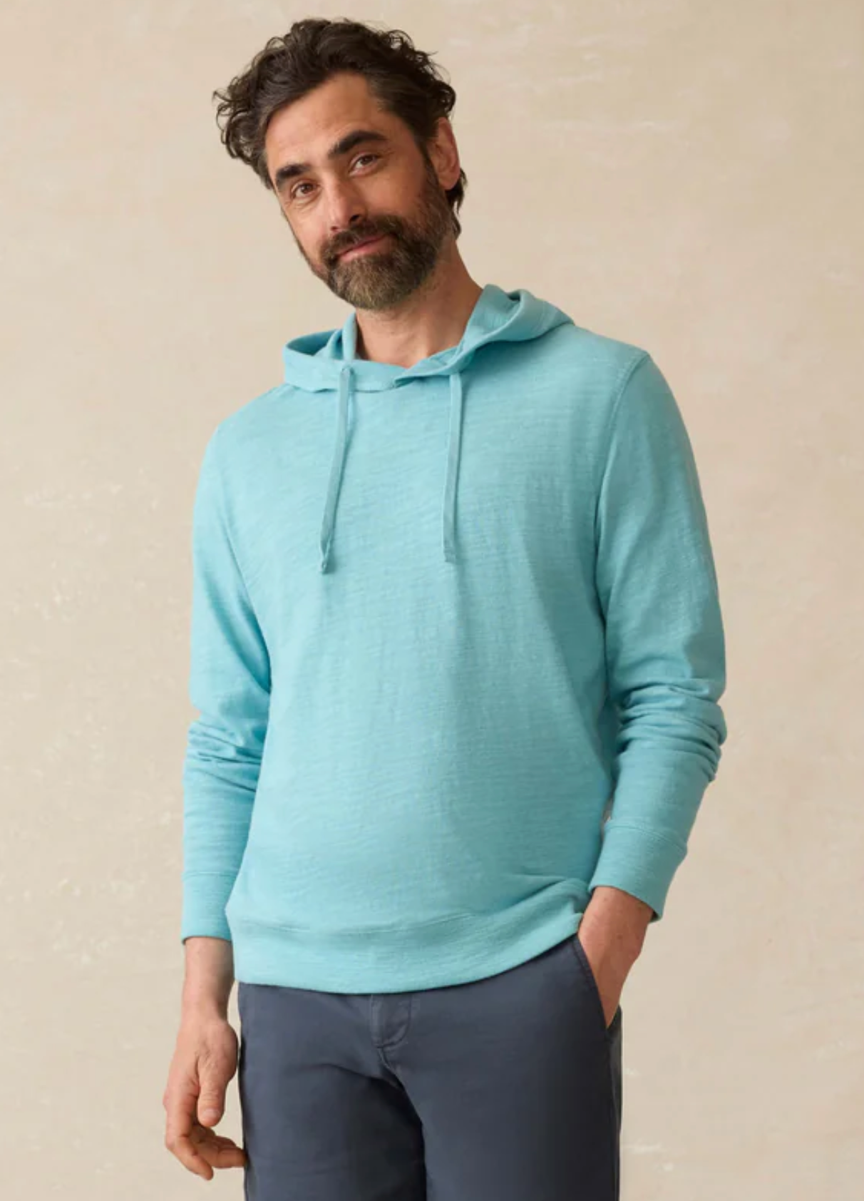 Men's Sunwashed Slub Hoodie
