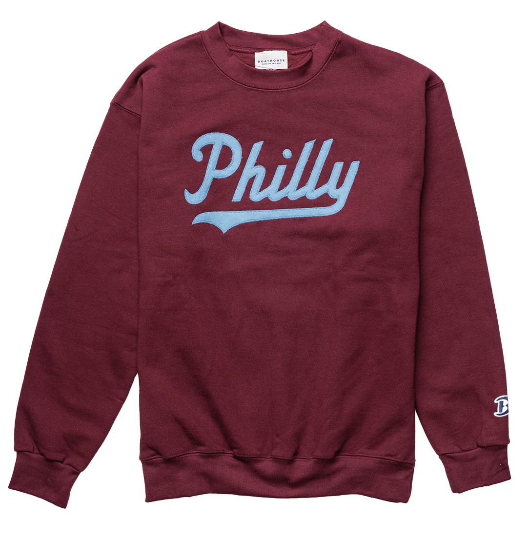 Philly Felt Crew with Blue