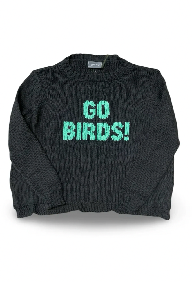 Women's Go Birds Crew Cotton Sweater