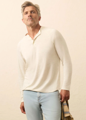 Men's LS Cloud Henley