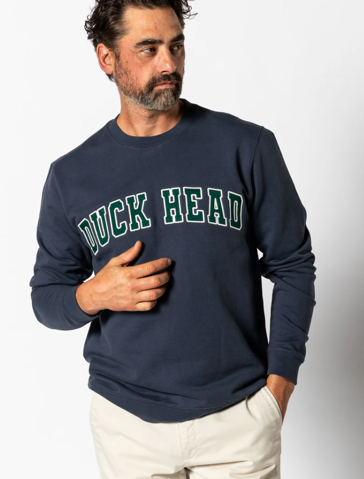 Men's LS Applique Crewneck Sweatshirtt