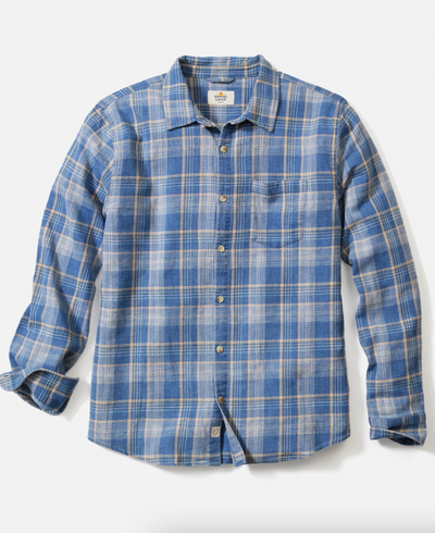 Men's Stretch Selvage Long Sleeve Shirt