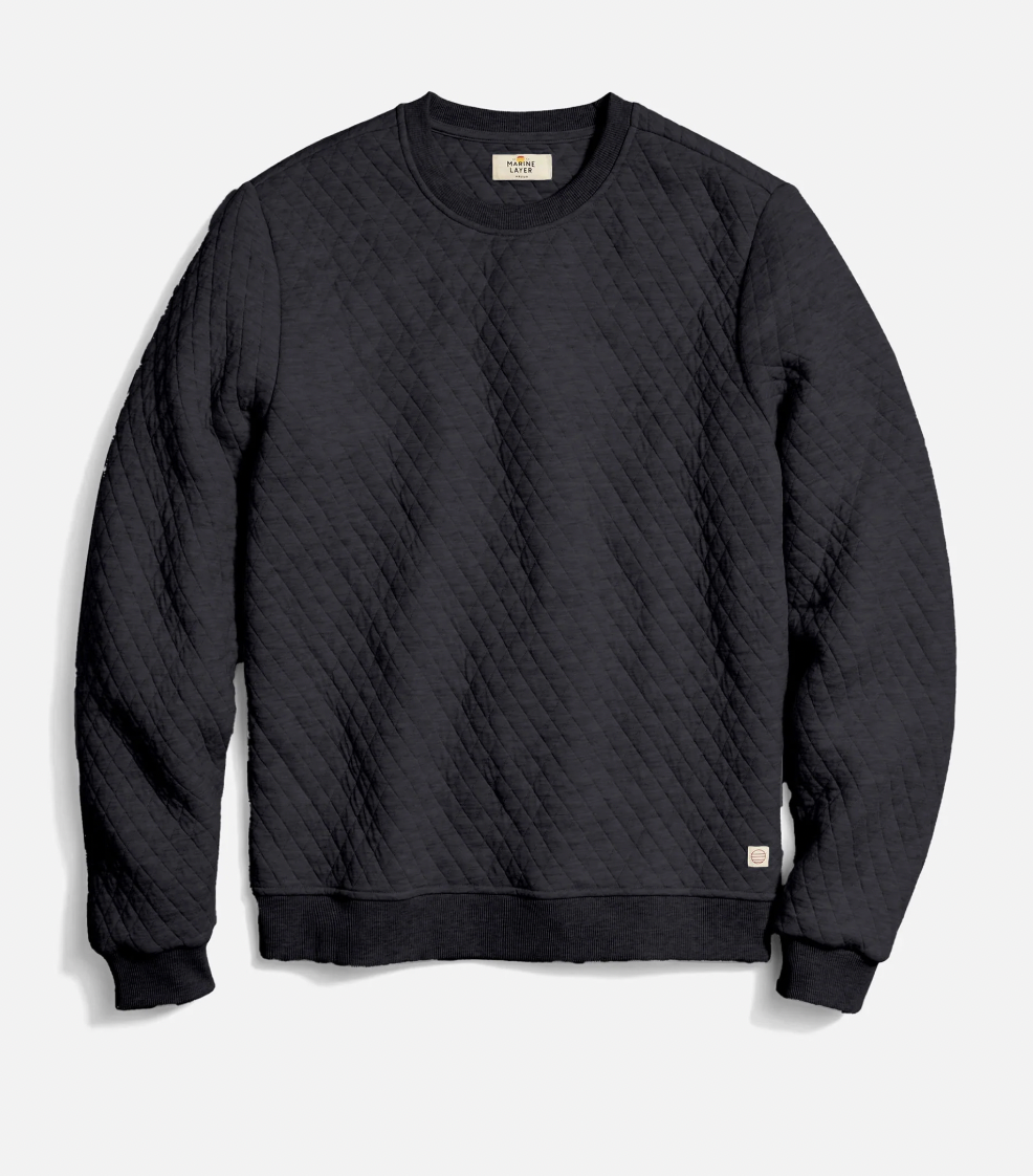 Men's Corbet Quilted Crewneck