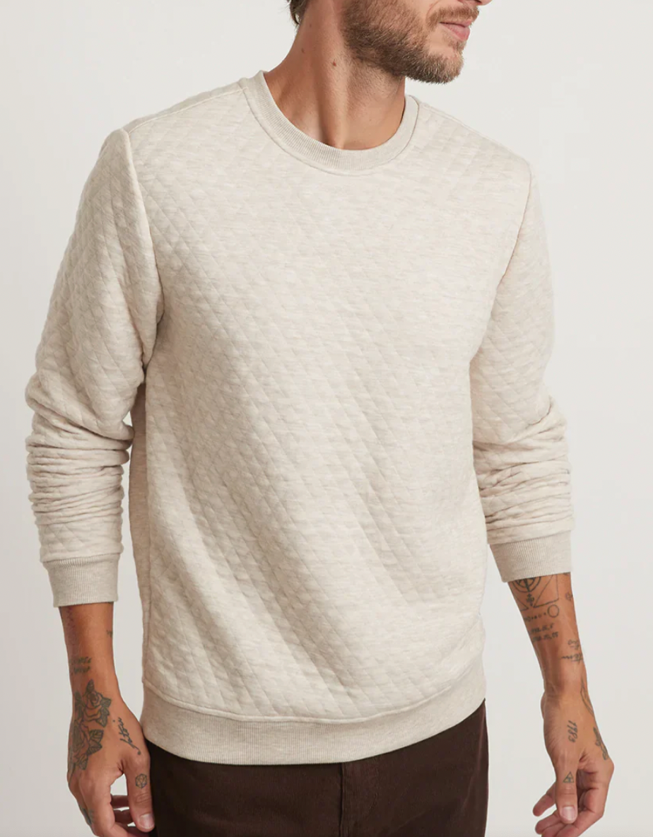 Men's Corbet Quilted Crewneck
