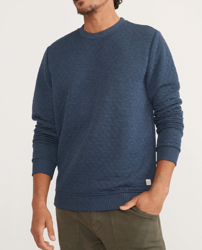 Men's Corbet Quilted Crewneck