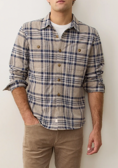Men's Pacifica Stretch Twill Overshirt