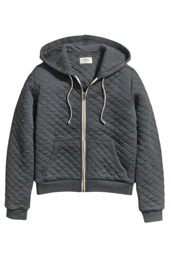 Women's Corbet Quilted Full Zip Hoodie