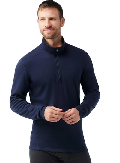 Men's Classic Thermal Merino Base Layer 1/4 Zip