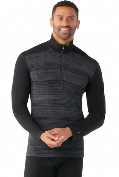 Men's Classic Thermal Merino Base Layer 1/4 Zip