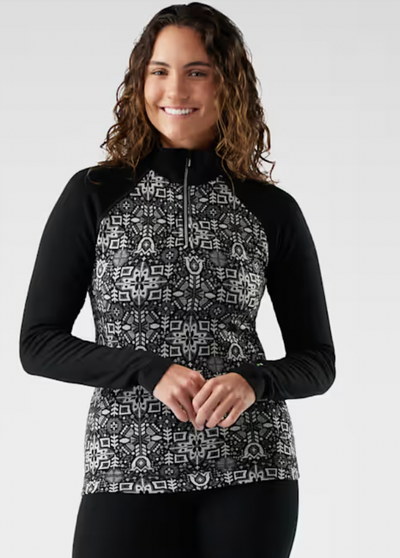 Women's Classic Thermal Merino Base Layer 1/4 Zip