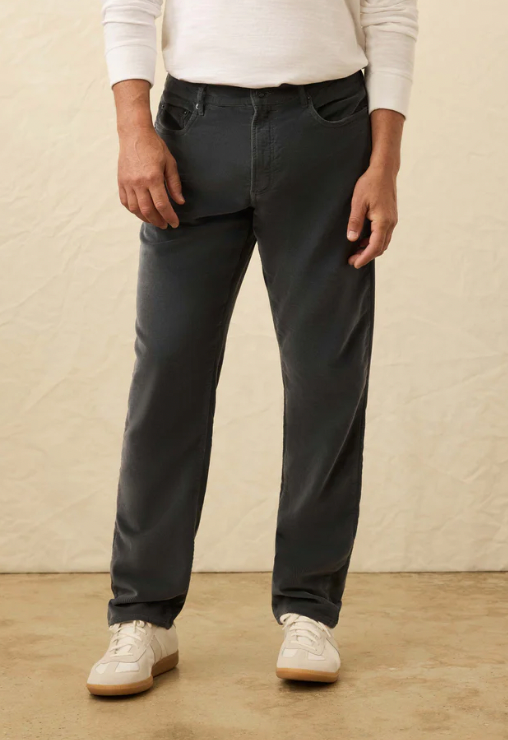 Men's Stretch Terry Corduroy 5 Pocket Pant
