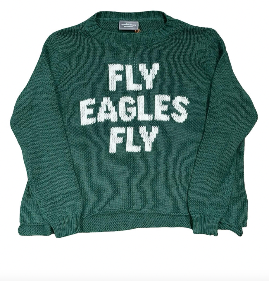 Women's Fly Eagles Fly Crew Sweater