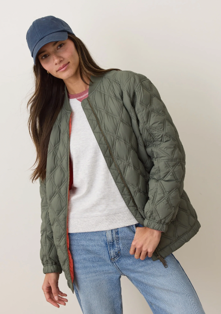 Women's Marina Quilted Bomber
