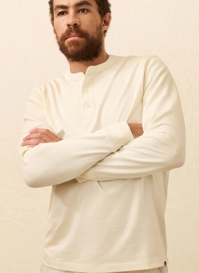 Men's LS Waffle Henley