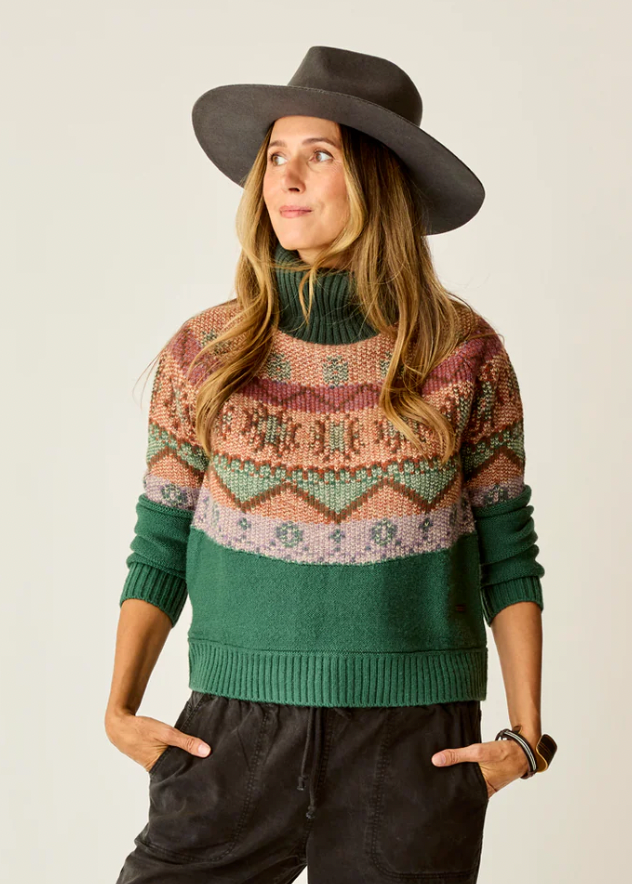 Women's Neve Fairisle Turtleneck