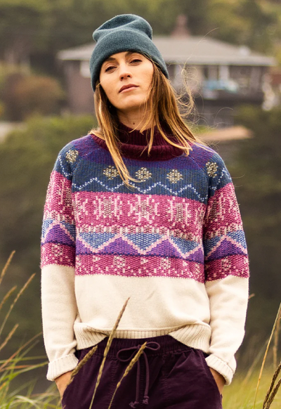 Women's Neve Fairisle Turtleneck