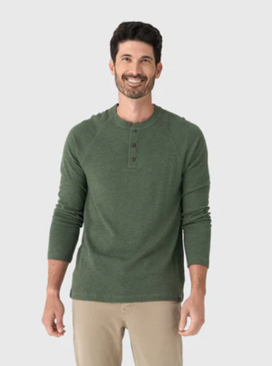 Men's LS Cloud Henley