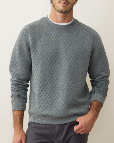 Men's Corbet Quilted Crewneck