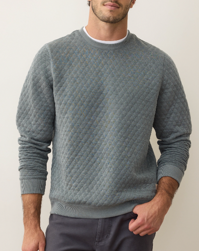 Men's Corbet Quilted Crewneck