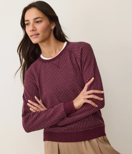 Women's Daisy Textured Raglan