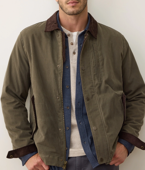 Men's Weston Wax Canvas Barn Jacket