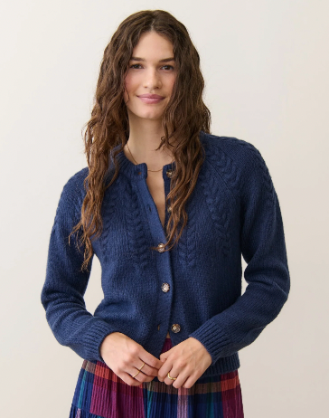 Women's Everly Cable Knit Cardigan