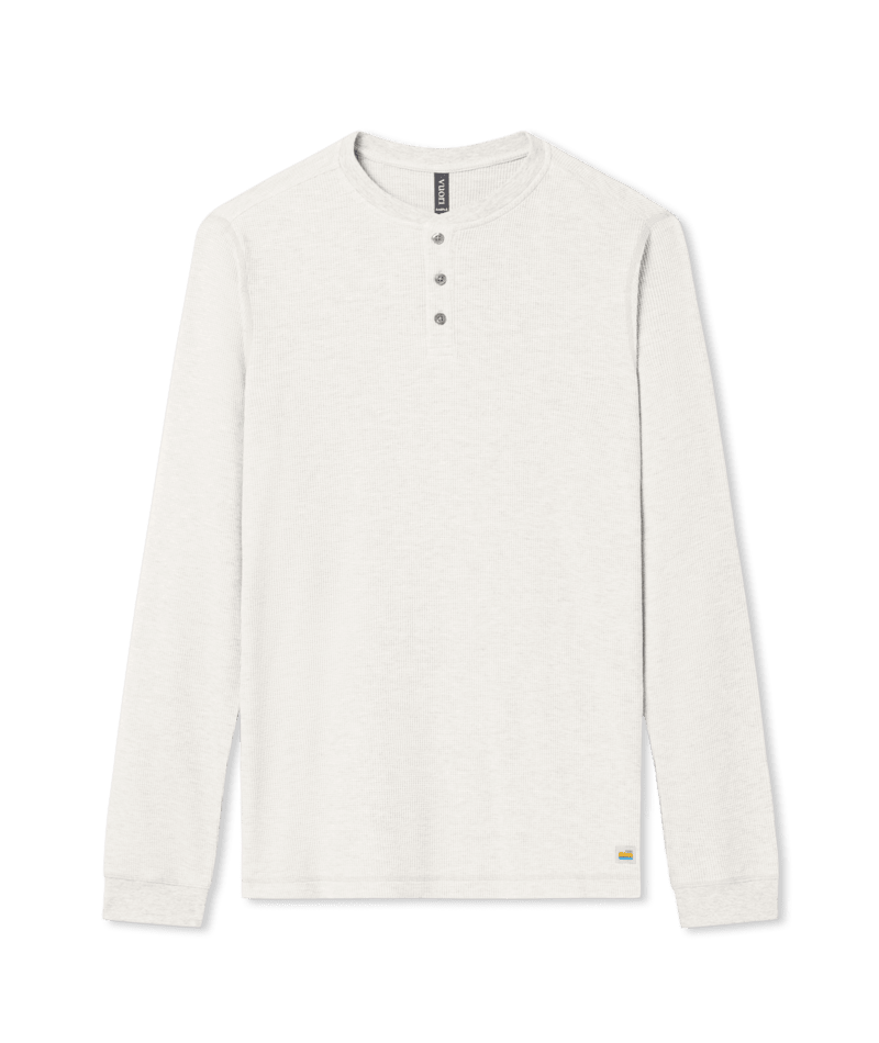 Men's Waffle Henley