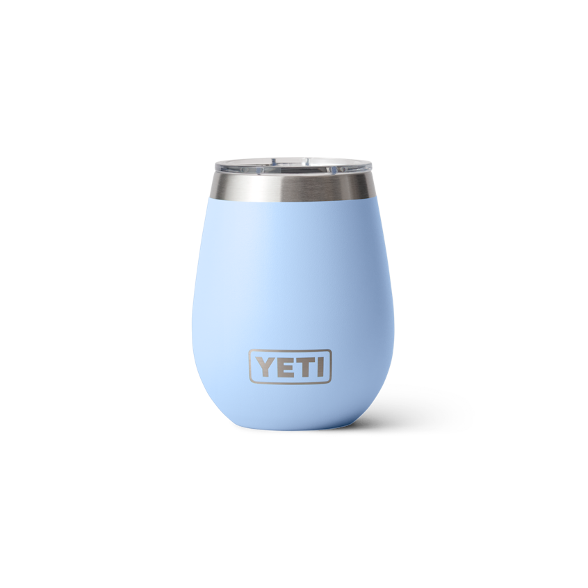 YETI Rambler 10 oz Wine Tumbler MS Big Sky Blue