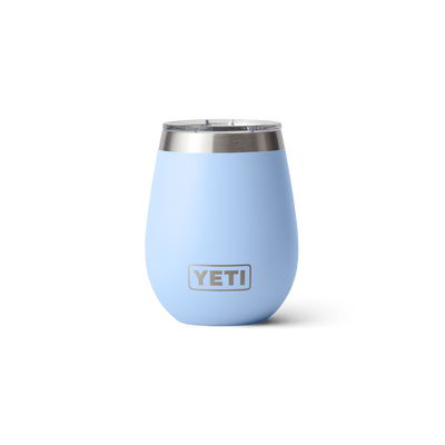 YETI Rambler 10 oz Wine Tumbler MS Big Sky Blue