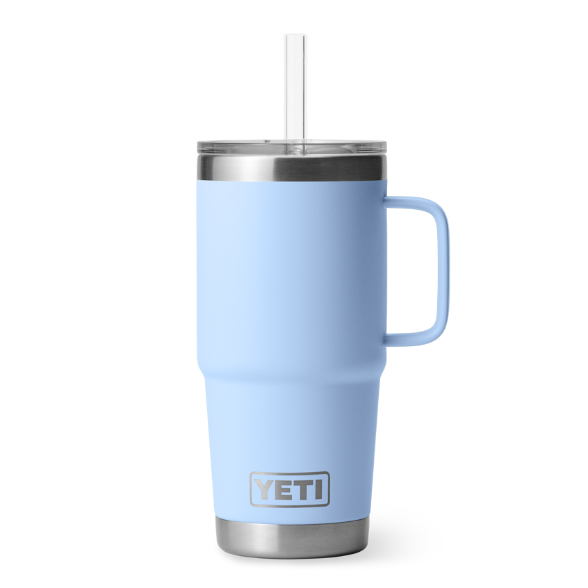 YETI Rambler 25 oz Straw Mug Big Sky Blue