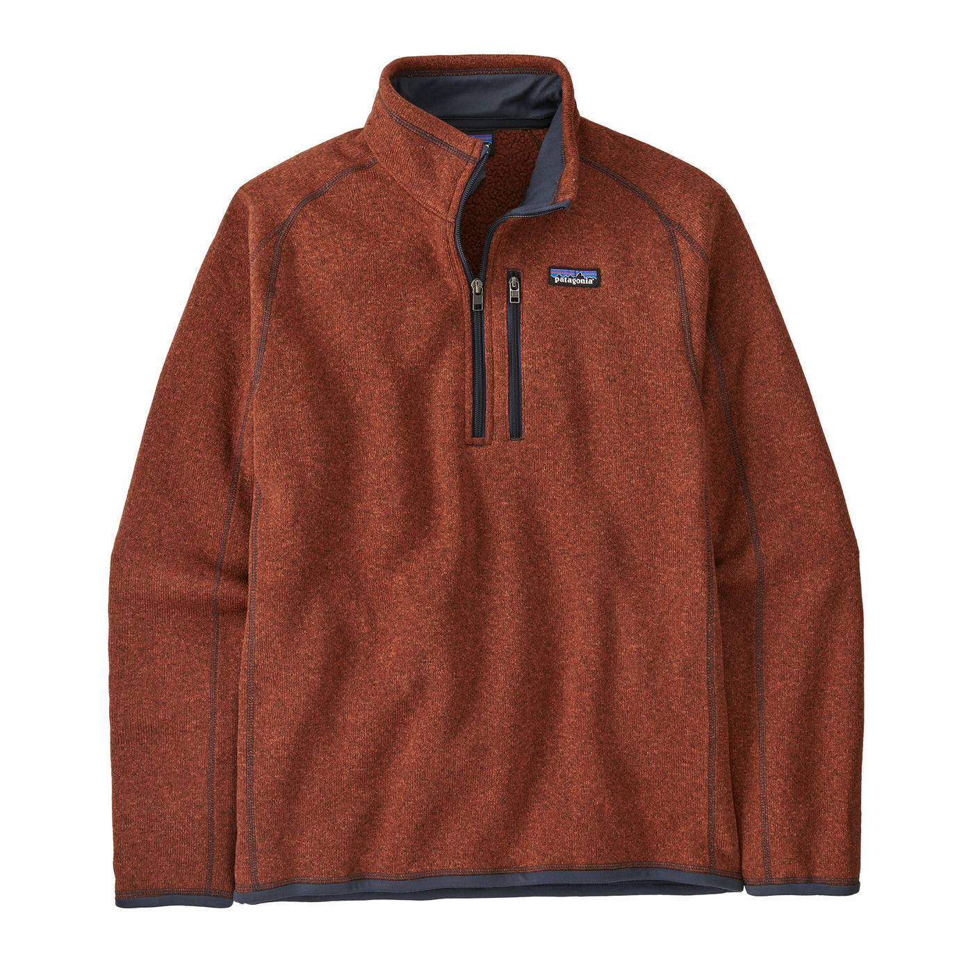 PATAGONIA Men's Better Sweater 1/4 Zip Burnished Red BURR