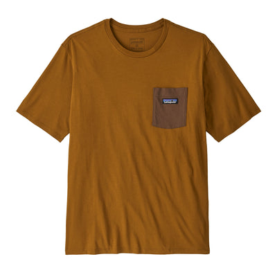 PATAGONIA Men's Daily Pocket Tee Shelter Brown SHBN