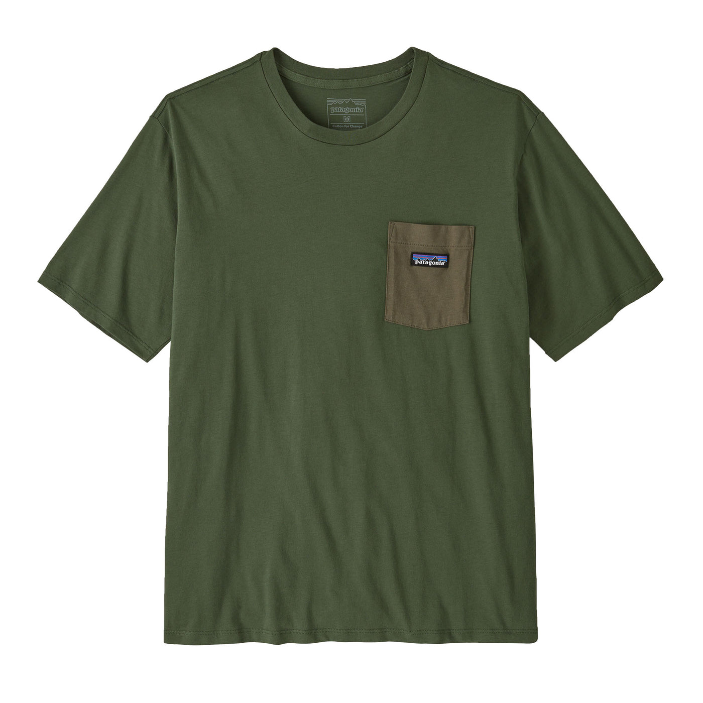 PATAGONIA Men's Daily Pocket Tee Torrey Pine Green TPGN