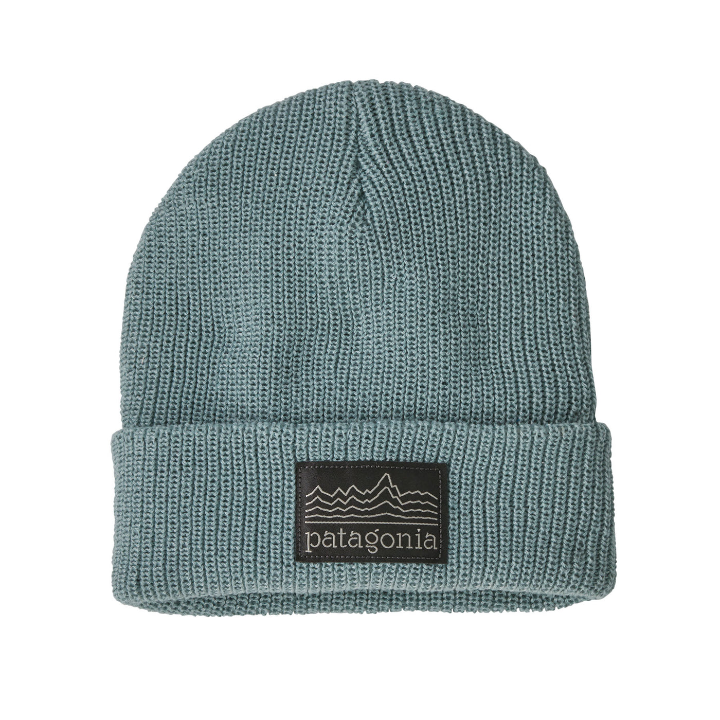 PATAGONIA Kids' Logo Beanie Strata Stencil Thermal Blue STTL