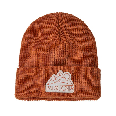 PATAGONIA Kids' Logo Beanie Z's and S's Redtail Rust ZSRL