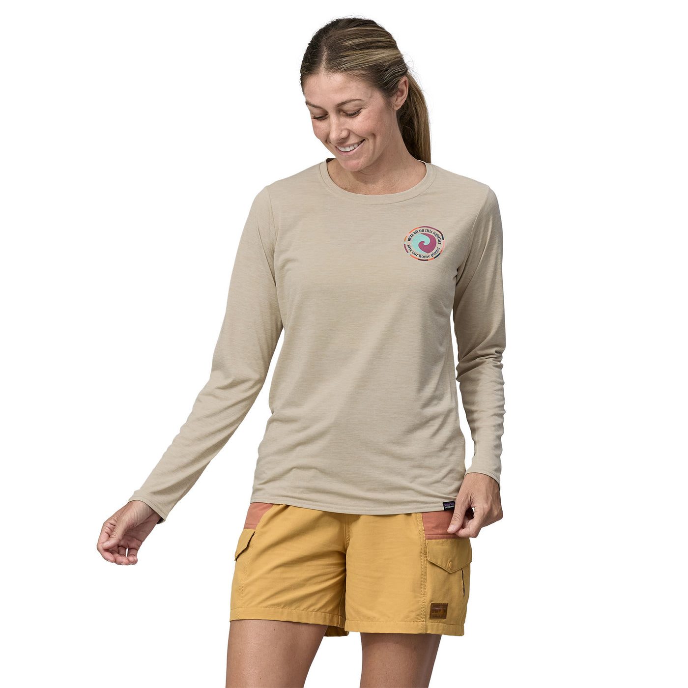PATAGONIA Women's Long-Sleeved Capilene Cool Daily Graphic Shirt