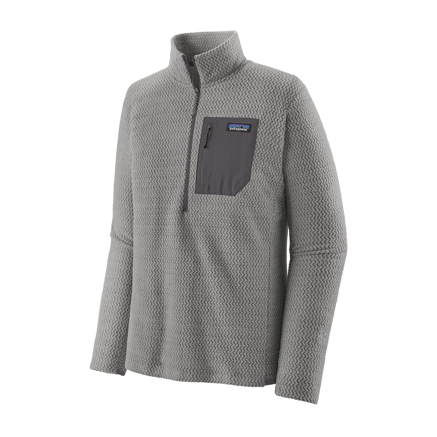 PATAGONIA Mens R1 Air Zip Neck Forever Grey FEGY