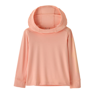 PATAGONIA Baby Capilene Silkweight Hoody Fitz Script Sunlit Pink FSLP