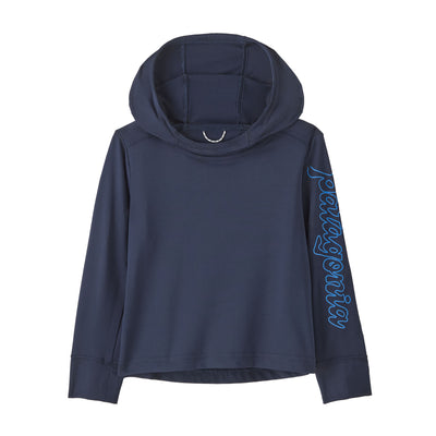 PATAGONIA Baby Capilene Silkweight Hoody Fitz Script New Navy FSTN