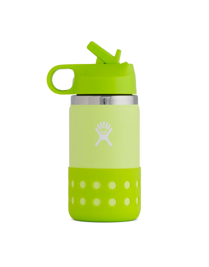 HYDRO FLASK 12 oz Kids Wide Mouth Straw Lid & Boot Honeydew