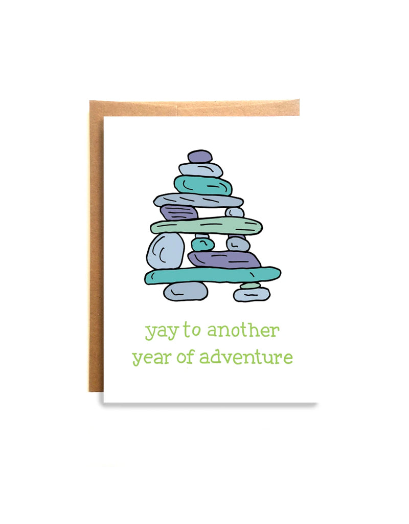 WILD LETTIE Greeting Card Cairn