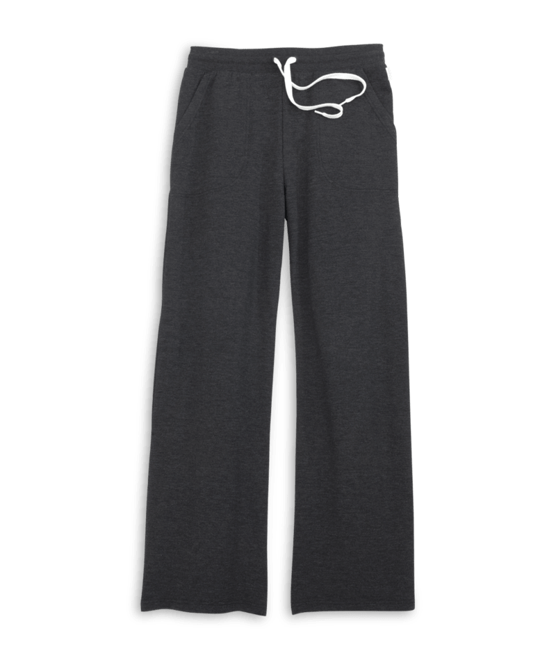 Women's Bamboo Lightweight Fleece Wide Leg Pant