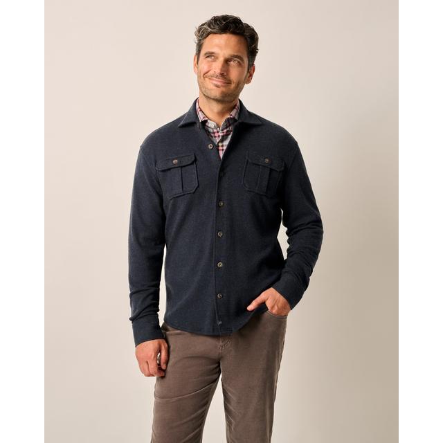 JOHNNIE-O Men's Briggs Shirt Navy