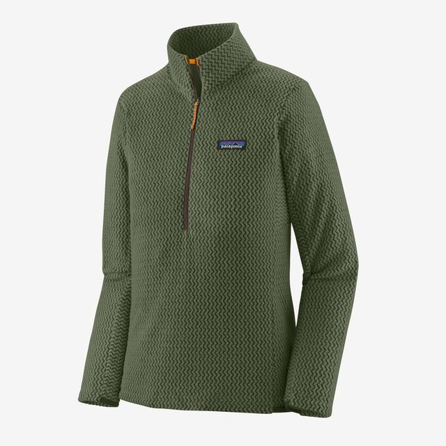 PATAGONIA Women's R1 Air Zip Neck Torrey Pine Green TPGN