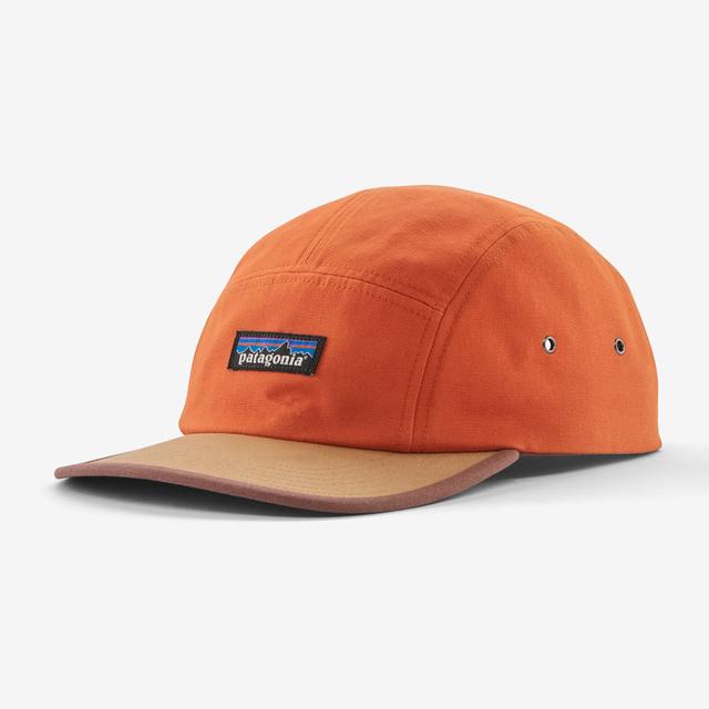 PATAGONIA P-6 Label Maclure Hat Redtail Rust RTLR