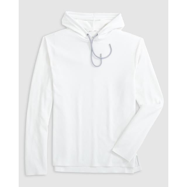 JOHNNIE-O Men's Hoppin Hoodie White