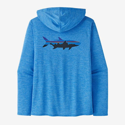 PATAGONIA Men's Capilene Cool Daily Graphic Hoody Fitz Roy Tarpon Vessel Blue X-Dye FVLX